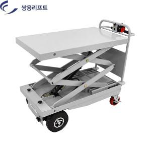 쌍용리프트 전동테이블리프트 400KG 전동카트 HG-116