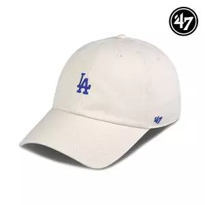 47브랜드 LA 다저스 스몰 로고 MLB 엠엘비 볼캡 야구 모자 내츄럴 B-BSRNR12GWS-NTA