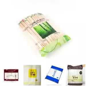 고급 대나무 젓가락 100PCS/나무/일회용/젖가락/업소용/포장지/대용량/저분/도시락/배달/배달용/우드
