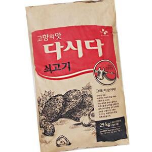 백설 쇠고기 다시다 25kg 업소용 조미료