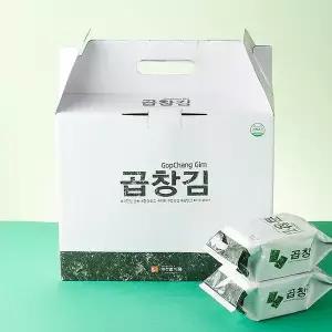 [작심밀도]산지직송 별맛 광천곱창김(식탁용김12봉)