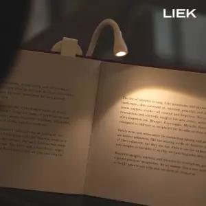 리에크 멀티라이트 독서등 북라이트 집게 무선 LED 휴대용 조명