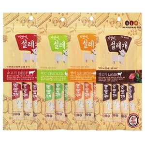 네츄럴코어간식 이맛이 설레개 강아지간식 짜먹는츄르4PX5개 져키