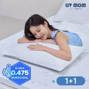 리브맘 아이스냉감 육각셀 베개커버 50x70 1+1