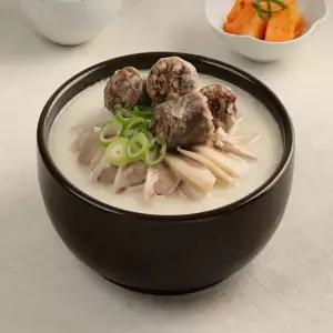 신의주 찹쌀 순대국600g x 2팩 (담백) + 오리지널 순대국600g x 2팩(얼큰)