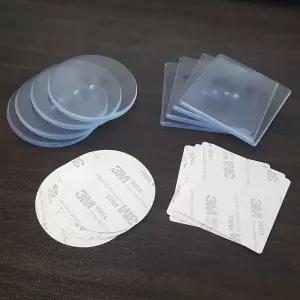 OCE 미끌림 방지 가구 받침 투명 스티커 4P