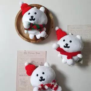 /무드바이브 머플러 크리스마스 담곰이 농담곰 동물 인형 키링