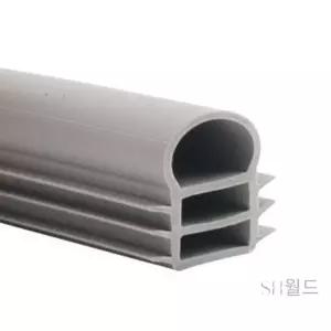 SH월드 바람막이방화문패킹 O형 난연 2200MM 창문틈막이 현관고무패킹 자동문바람막이