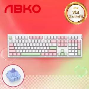 앱코 A108K 3모드 퀵스압 유무선 기계식 키보드 피오니 맘모스축