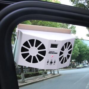 자동차 쿨링팬 화물차 2020 뉴 솔라 썬 파워 자동차 에어 벤트 쿨 팬 환기 시스템 라디에이터 청정기