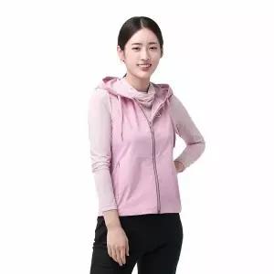 [하프클럽/프로월드컵]PWX Q124-6203-04 여성 후드 타공 베스트