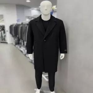 남성 오버핏 울 캐시미어 혼방 모직 롱 핸드메이드 코트 3컬러