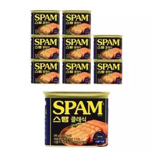 SPAM 스팸 클래식 340g x 9개