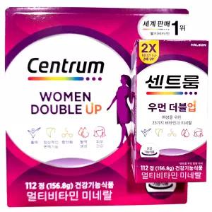 센트룸 우먼 더블업 멀티비타민 미네랄 112정 코스트코