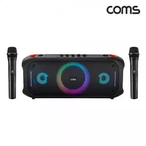 COM808 Coms 블루투스스피커앰프무선마이크최대70W노래방버스킹