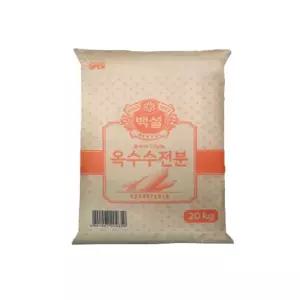 CJ 제일제당 백설 옥수수전분 20kg NON-GMO