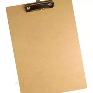 돈스텔 MDF 클립보드 A4 우드메뉴판거치대 결재판 결제판