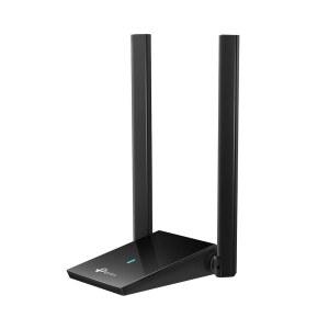 데스크톱 PC용 TP-Link WiFi 6 USB 어댑터 - (Archer TX20U Plus) AX1800 무선 네트워크 어댑터(2.4GHz, 5GHz, 고이득 듀얼 밴드 5dBi 안테나, WPA3, Windows 11/10 지원)