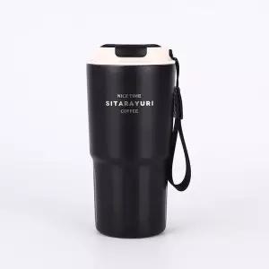 보냉 이중진공 스트랩 콜드컵 600ml 스텐 보온 텀블러