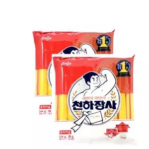 진주 천하장사 오리지날 소시지 504g(28gx18개입)x2개
