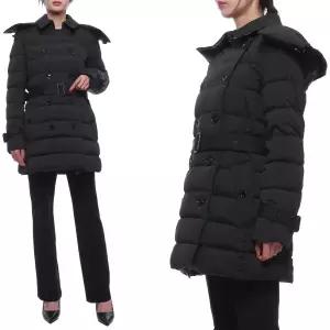 [롯데백화점]버버리 24FW 여성 애쉬윅 후드 패딩 8096366 BLACK 24F