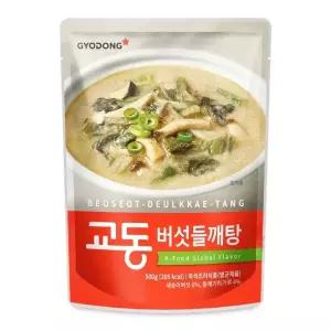 교동식품 버섯 들깨탕 500g x 3팩