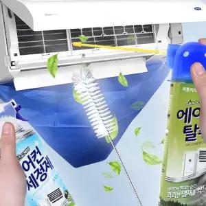 셀프 에어컨 청소 세정세트 냄새 탈취 곰팡이제거