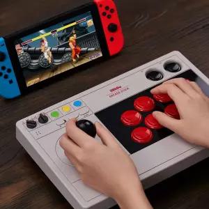 8BitDo 아케이드 스틱 게임 V3 PC 스팀 무선