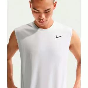 나이키 NIKE 드라이 핏 민소매 트레이닝 탑 M - 화이트:블랙 IO1430-100 481344