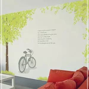 시트지 창문 포인트그래픽스티커 추억속풍경SET 장식 벽 리폼 인테리어소품 DIY HW022409