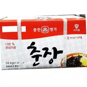 중찬명가 춘장 14kg 짜장소스 중식춘장 업소용춘장
