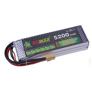 4S LiPo 배터리 14.8V 5200mAh 60C RC 장난감 헬리콥터 비행기 자동차 보트 쿼드로터 드론용 충전식