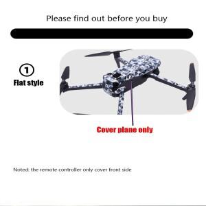 DJI 매빅 3 프로용 방수 PVC 스티커 스킨 플랫 바디 드론 액세서리