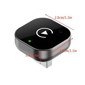 USB 무선 CarPlay 어댑터 2-in-1 변환 순정 OEM 차량용 안드로이드 오토 스마트 박스 5V 지원