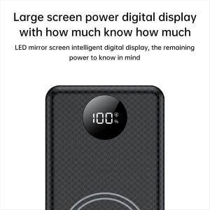 16x18650 파워뱅크 케이스 20000mAh 고속 충전 LED 라이트 포함 B Y80A