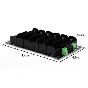 21700 6S 40A BMS 배터리 홀더 24V 파워 월 박스 밸런서 보드 케이스 DIY 키트