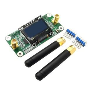 새버전 MMDVM HS 듀얼 듀플렉스 핫스팟 보드 지원 P25 NXDN OLED 안테나 + Raspberry pi Pistar 용 케이스