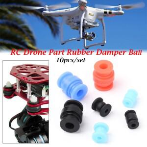 진동 방지 고무 댐퍼 볼 F4 비행 컨트롤러 FPV 쿼드콥터 카메라 짐벌 RC 드론 부품 10 개