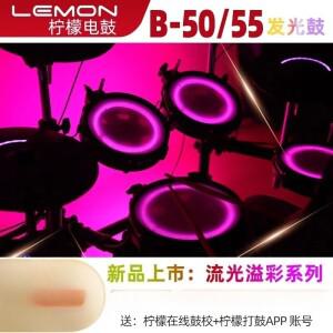 레몬 루미너스 전자 드럼 B-50/B-55 풀 메쉬 가죽 성인 어린이 키트
