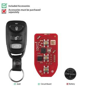 5PCS XHORSE XKHY20EN VVDI2 현대용 유선 범용 리모컨 키 3 버튼 X007 영어