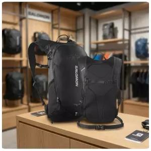 살로몬 트레일 블레이저10 트레킹 백팩 트레일 등산 가방 블랙 10L LC2182900