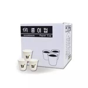 생수컵 6온스 정수기 자판 국내산 종이컵 1박스 185mm 1000개