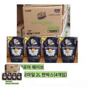일반 비트액체 아로마웨이브 카모마일 겸용 리필 4개입 2L