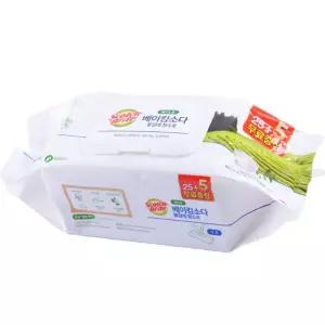 단골상회 3M 베이킹소다 물걸레 밀대 청소포 대형 25+5매 3M청소포