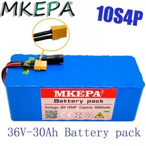 전기자전거배터리 전기 자전거 BMS 배터리 팩 xt60 플매트 카펫 매트 러그 포함 고전력 36V 10S4P 30Ah 500