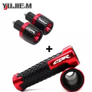 오토바이 알루미늄 핸드 그립 핸들 바 엔드 캡 CBR 125R 600 F4i 650F/R BlackC