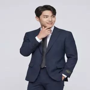 [보스트로]네이비 체크 모혼방 스트레치 수트 셋업-M6DB2211005BM6VD2211003B
