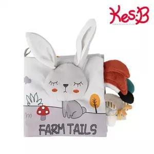 [Kes.B] 플레이 퍼니헝겊책 농장동물꼬리(2828)