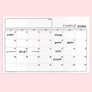 계획표 보드 게시판 고무자석 달력보드