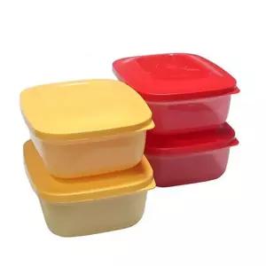 타파웨어 밀폐용기 보관통 500ml 반찬통 4P 정리용기 냉장고 쌀통 잡곡통 김치통